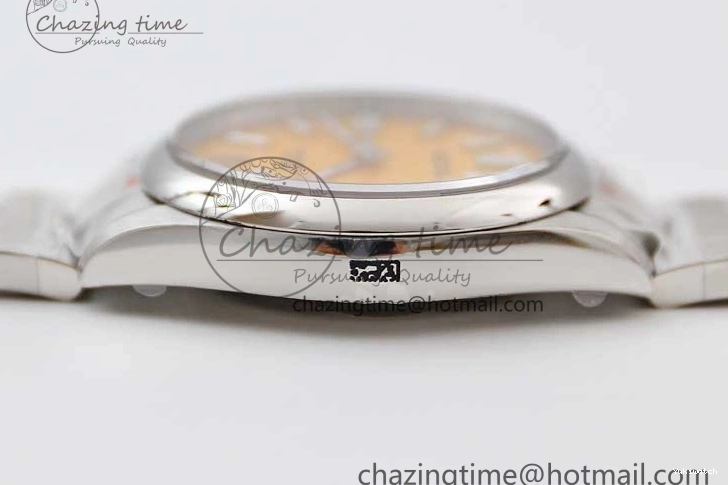 SS Bracelet Oyster 124300 EWF 1:1 41mm 904L Steel Yellow Perpetual Dial Best on A2824 Edition 0314